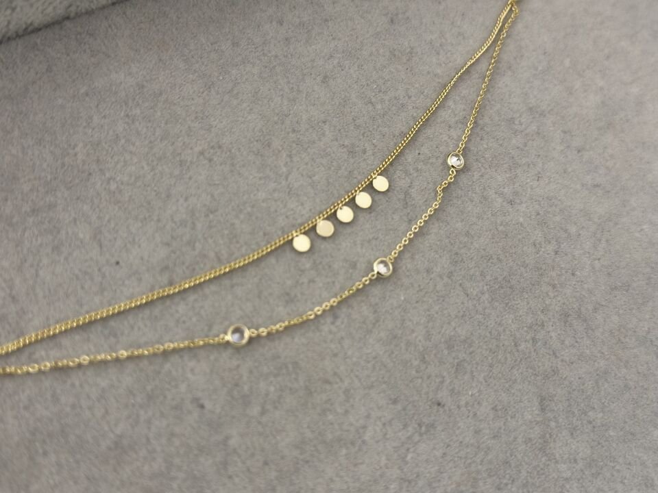 MİNİMA TEK TAŞ VE PUL DETAYLI BİLEKLİK