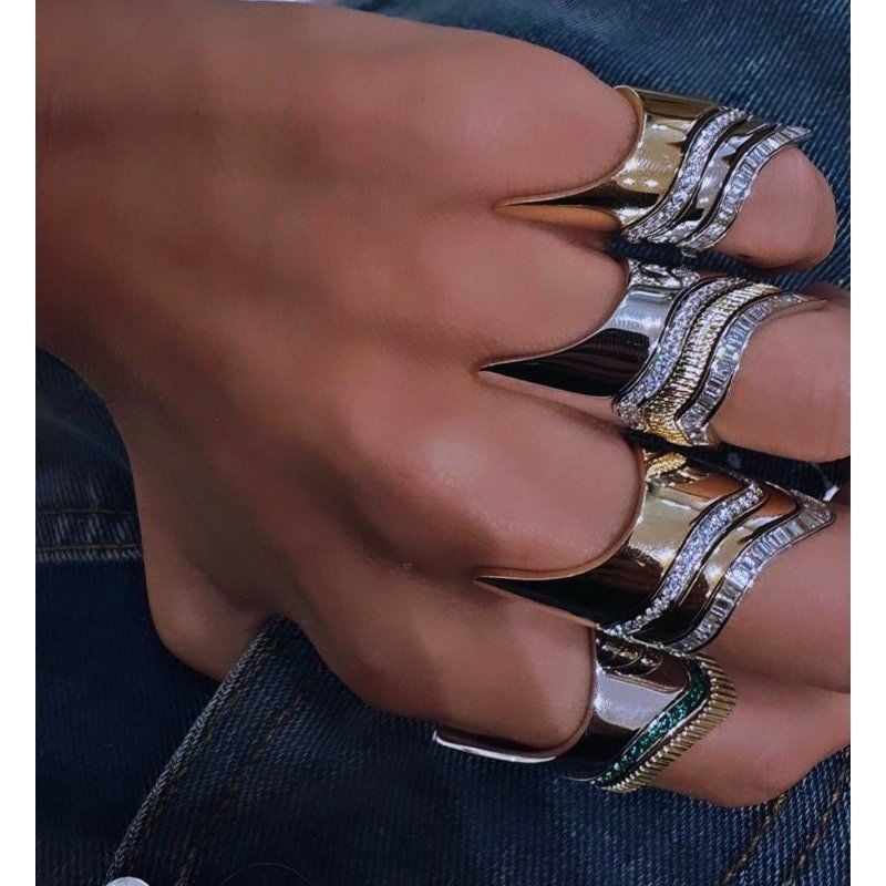 LENA  YÜZÜK TEK RENK