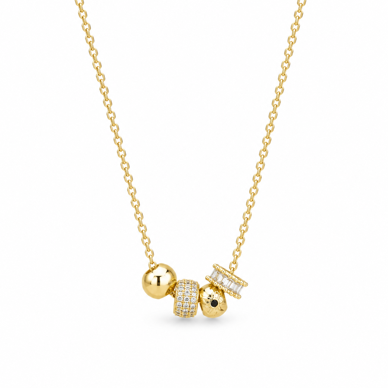 CHARM KOLYE ( 4 ADET CHARM )