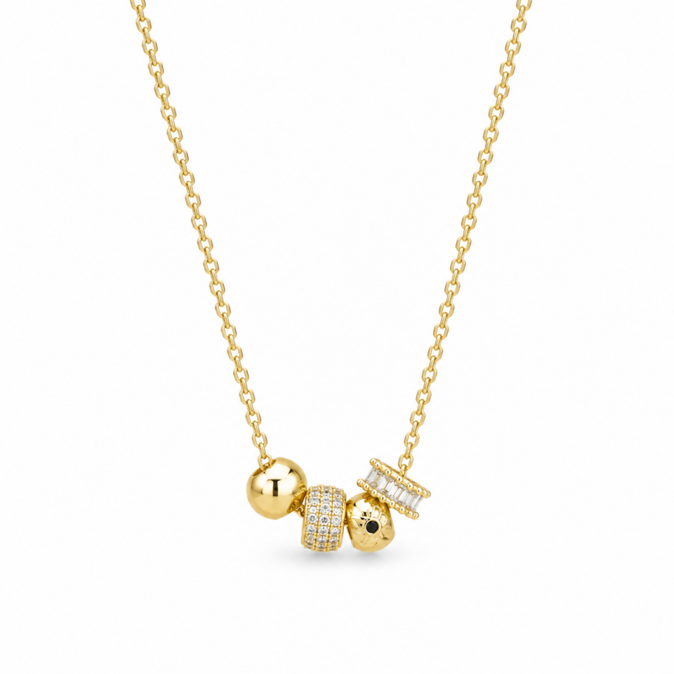 CHARM KOLYE ( 4 ADET CHARM )